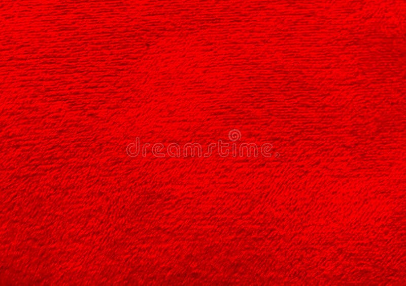 Red soft blanket texture material for use as background stock photos
