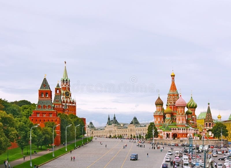 Red Square in Moscow, Russian Federation.