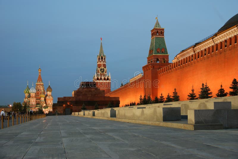 Red Square at night