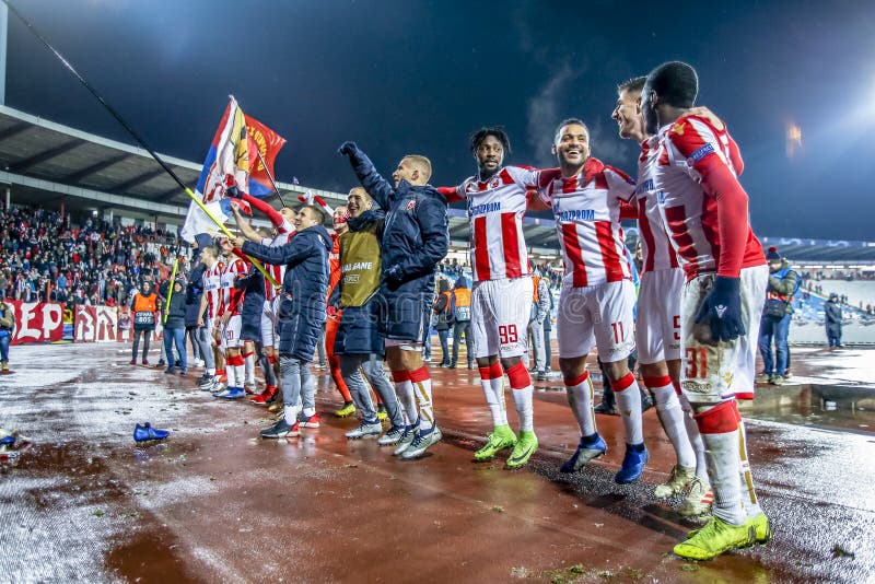 Stadium Of Red Star Belgrade Football Club Stock Photo - Image of ...