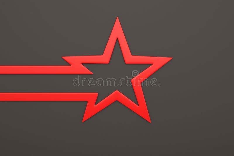 Creative collection of Red star black background Images and videos