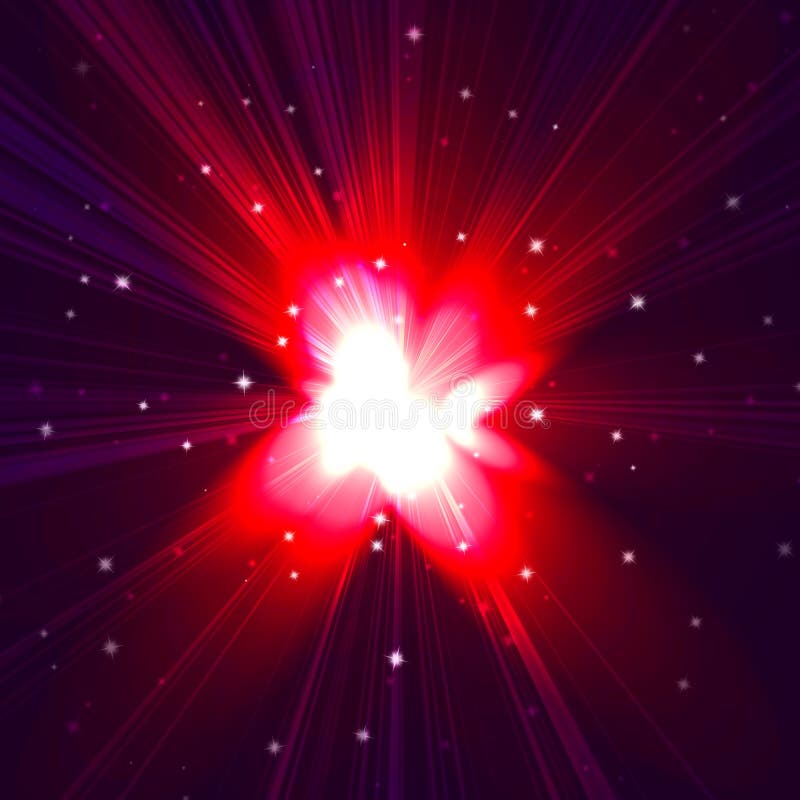 Red star flash