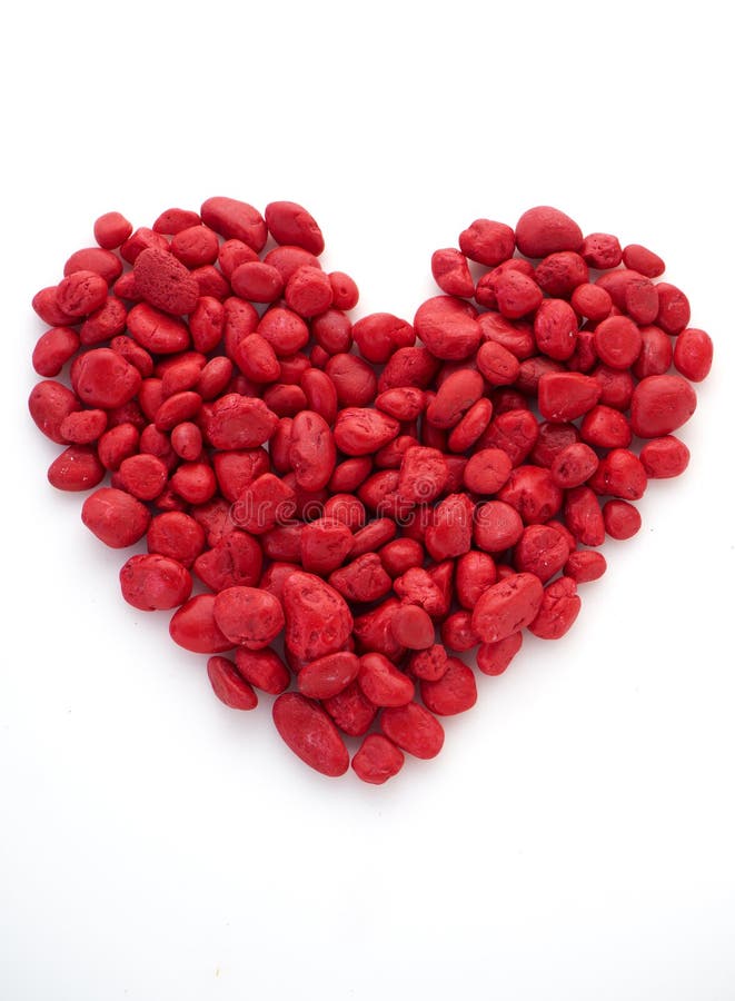 red stone is heart shape stock photos red stone is heart shape stock photos