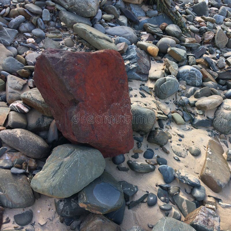 Red stone, unusual stone stock photo. Image of stone - 138095574