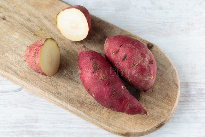 Red sweet potatoes stock photo. Image of organic, food 59705112
