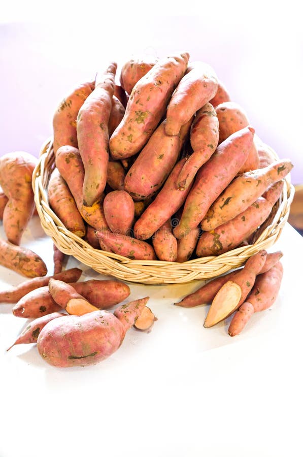 Red sweet potatoes stock image. Image of background, root 66671041