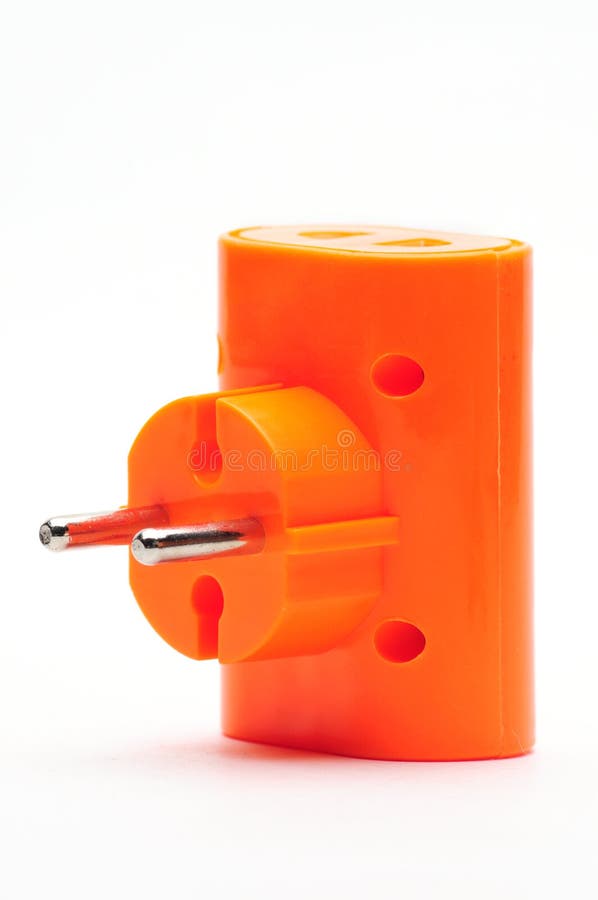 Splitter for Connecting Cables Stock Image Image of electronic