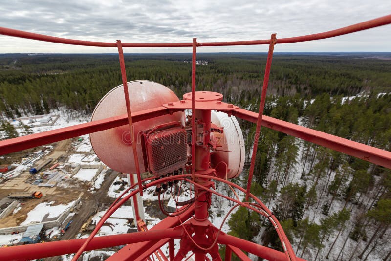 Red Outdoor Power Tower