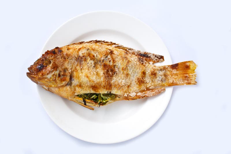 Red tilapia grill img
