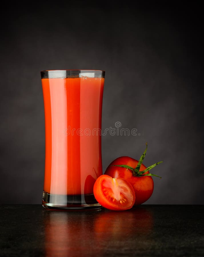 Red Tomato Juice Drink stock photo. Image of healthy 90808482