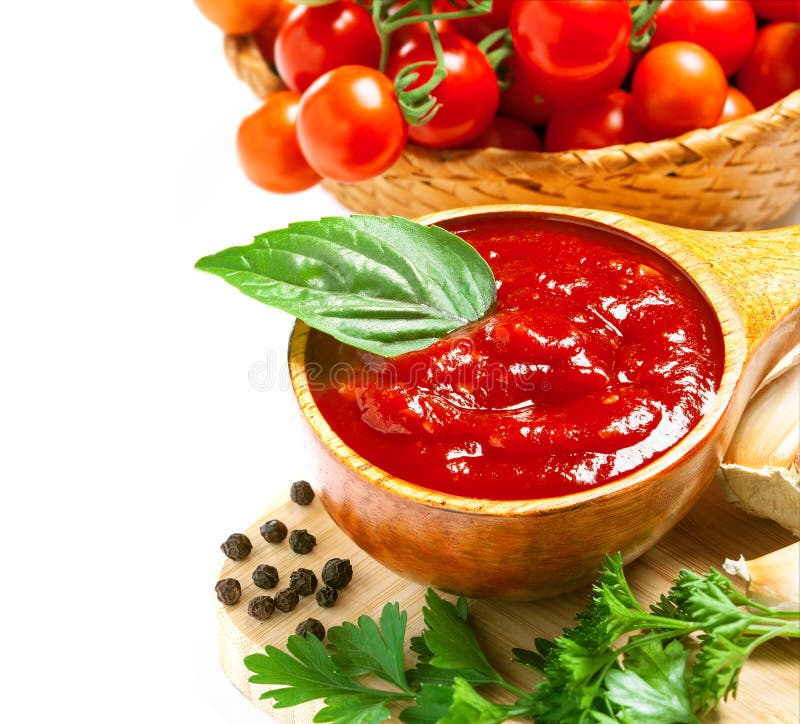 Red tomato sauce stock image. Image of condiment, nature 28701771