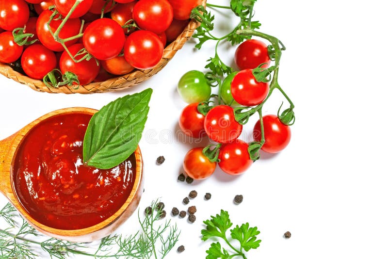 Red tomato sauce stock image. Image of condiment, nature 28701771