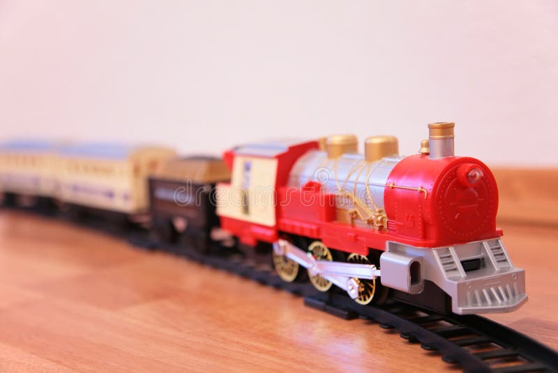 Red toy train