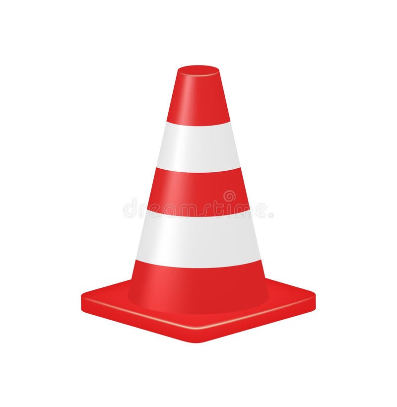 Red Traffic Cone Stock Image Image 30831951