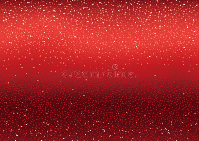 Red Vector Seamless Abstract Background Illustration With Glitters And Sparkles. royalty free illustration