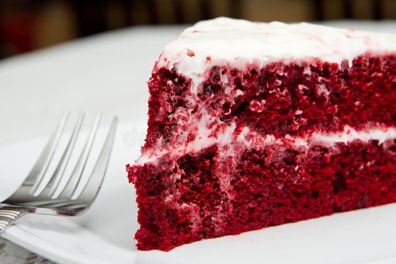Red velvet cake royalty free stock images
