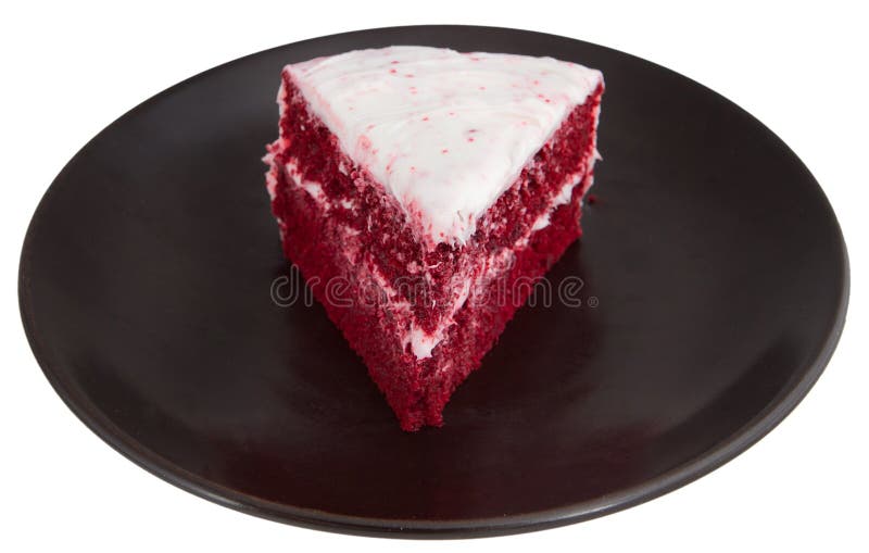 Red velvet cake royalty free stock photo