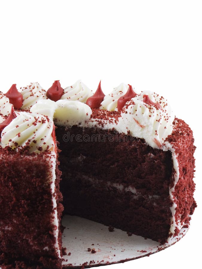 Red Velvet Cake stock image
