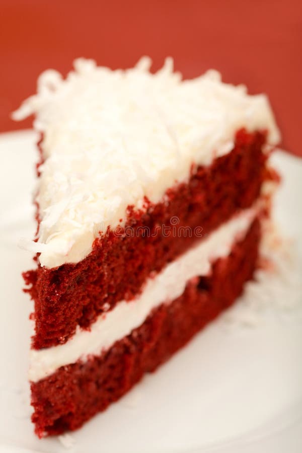 Red Velvet Cake stock photography