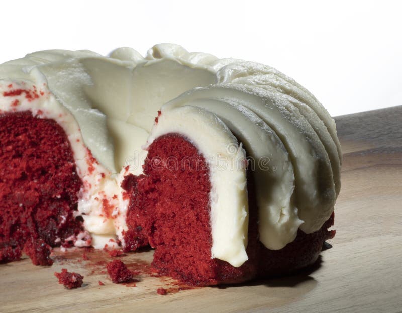 Red Velvet Cake with White Background Stock Image Image of eatery, icing 268268317