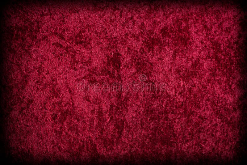 Red Velvet-like Fabric