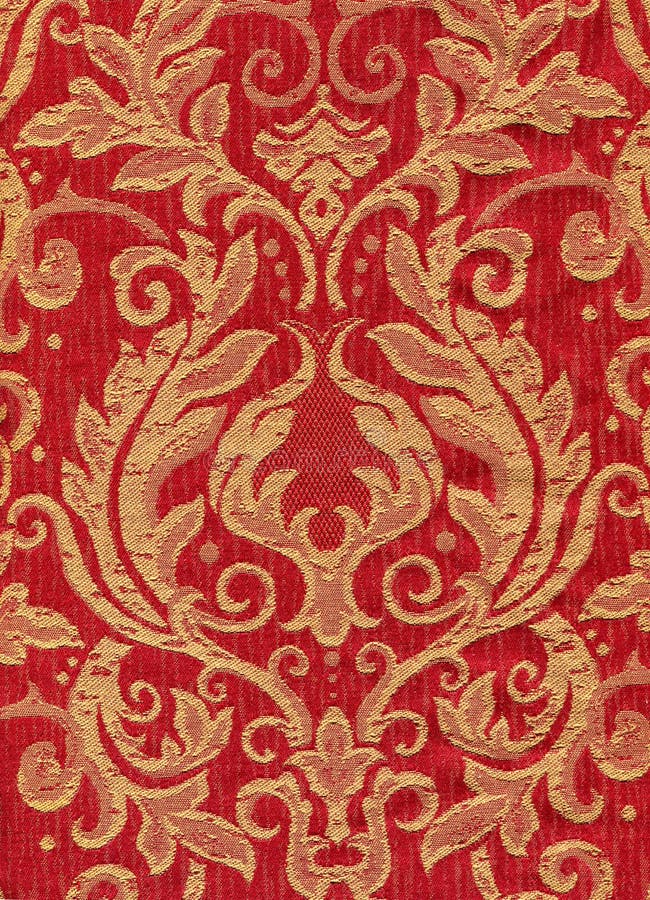 Red vintage fabric stock photos