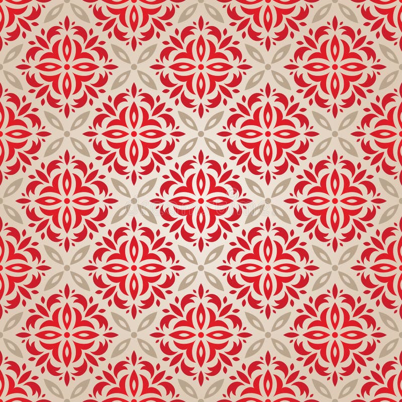 Vintage wallpaper pattern stock image. Image of colors 22142425