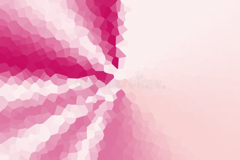 Red Violet Smooth Low Poly Gradient Crystallize Background At One Side Vector Illustration royalty free illustration