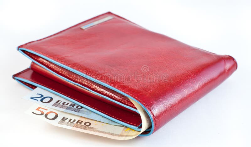 Red wallet