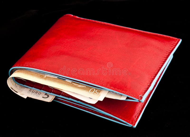 Red wallet