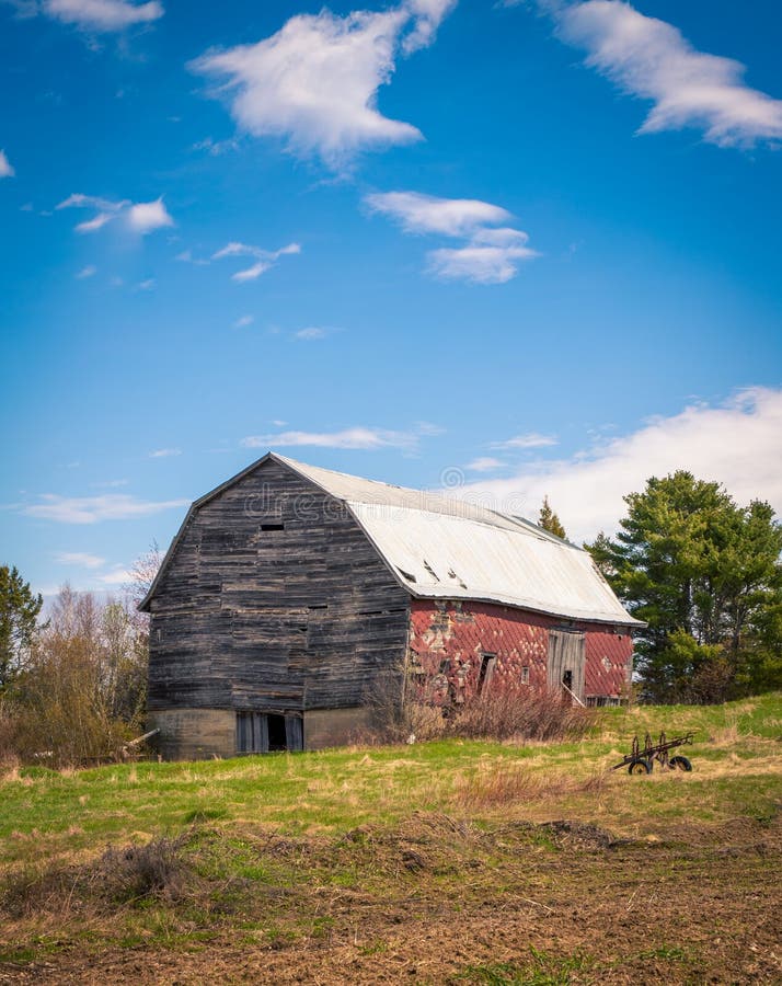 Abandon Barn in Rural New Brunswick Stock Photo Image of nature