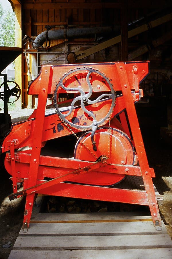 Machinery used in the olden days in a mill. Machinery used in the olden days in a mill