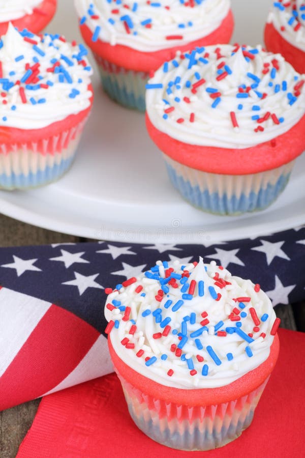 Patriotic Cupcakes