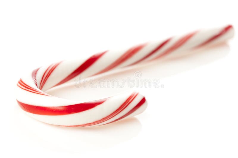 Red and White Candy Cane stock image. Image of christmas 27719139