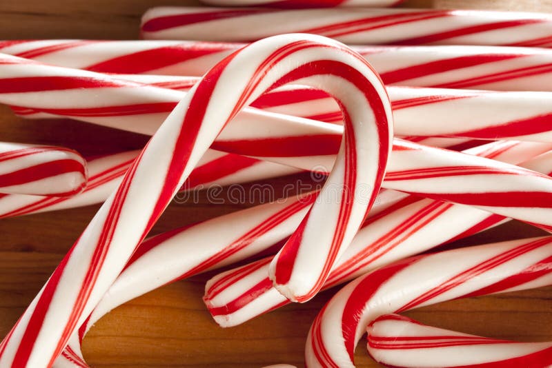 Red and White Candy Cane stock image. Image of sweet - 27719135