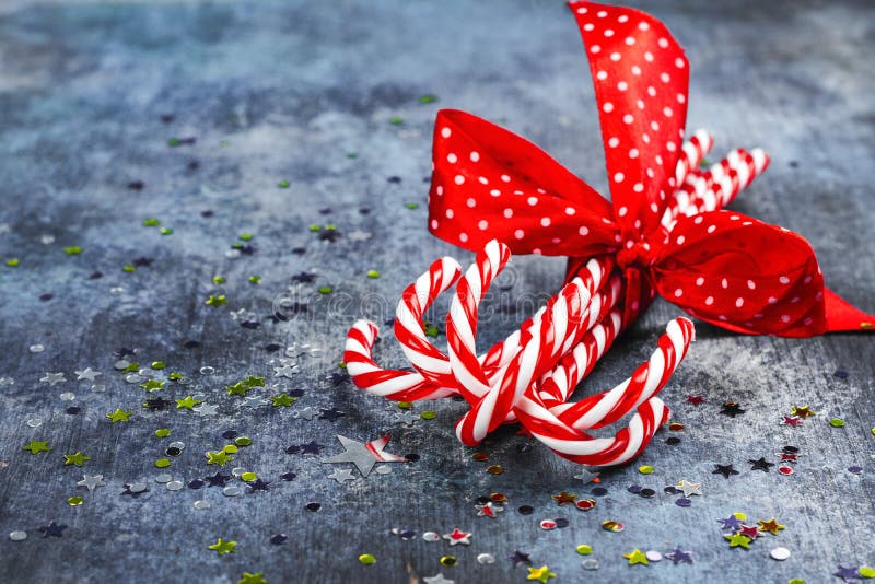 Red and white candy canes stock photo. Image of stripe 129986278