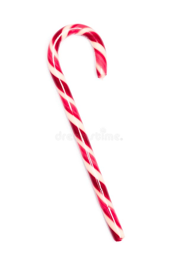 Red and White Christmas Candy Cane Stock Image Image of shot, white