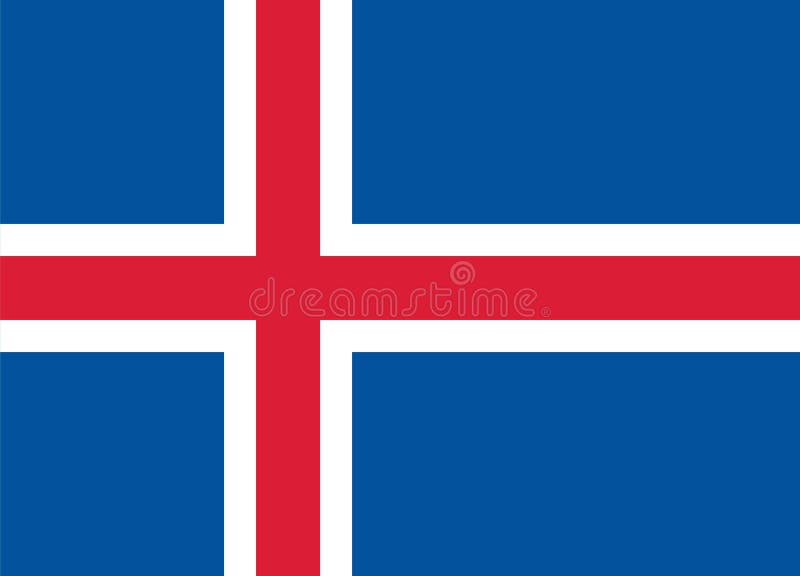 Flag Of Faroe Islands Stock Vector Illustration Of Sweden 116709800