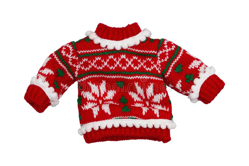 Cute Christmas sweater stock image. Image of hanging - 15877031