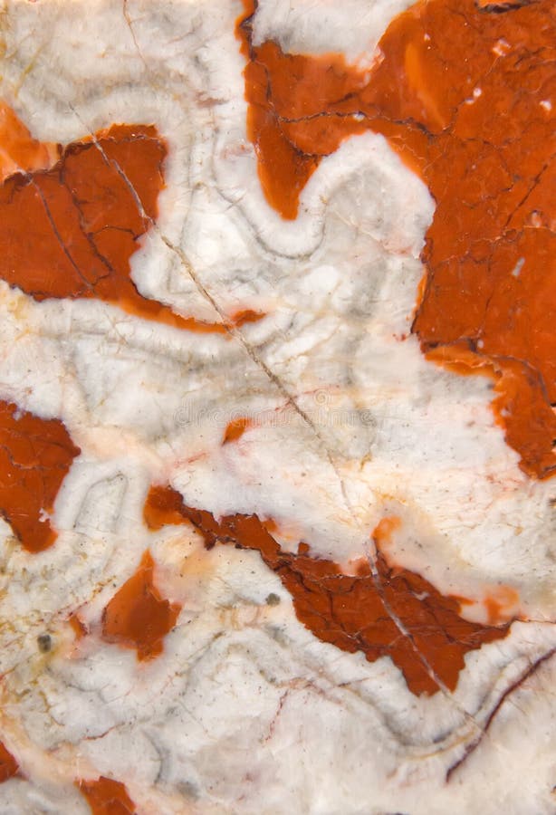 Red and white limestone stock images