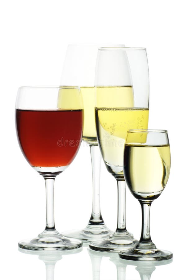 Red and White wine