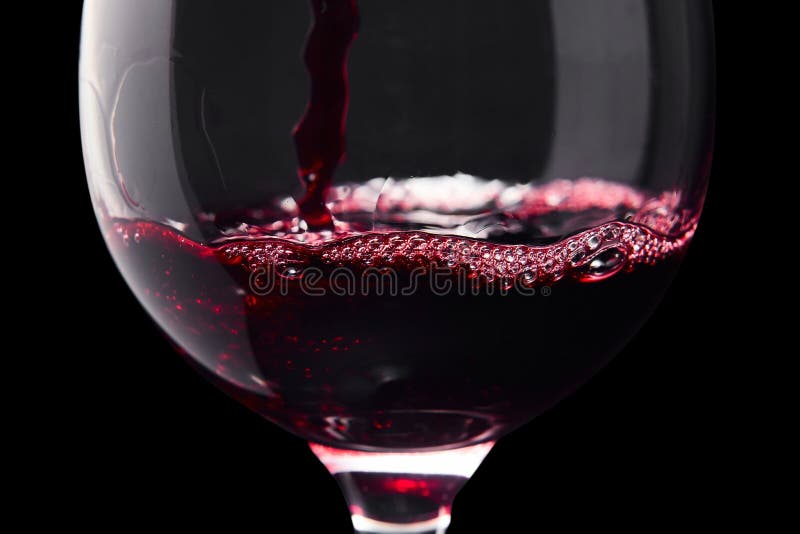 Red wine stock photo
