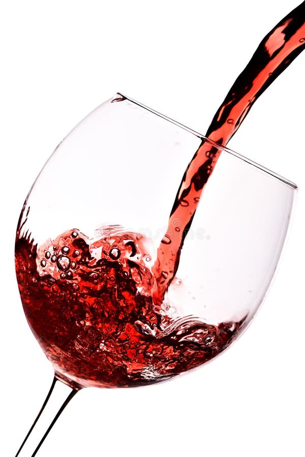 Red wine stock photo