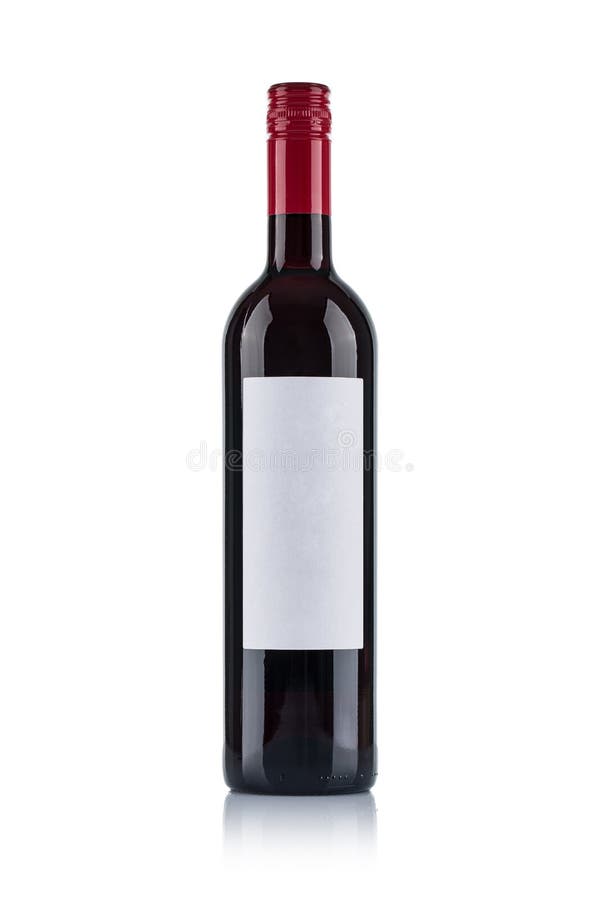 Red wine bottle stock photo. Image of brand, muscat, sauvignon 78121384