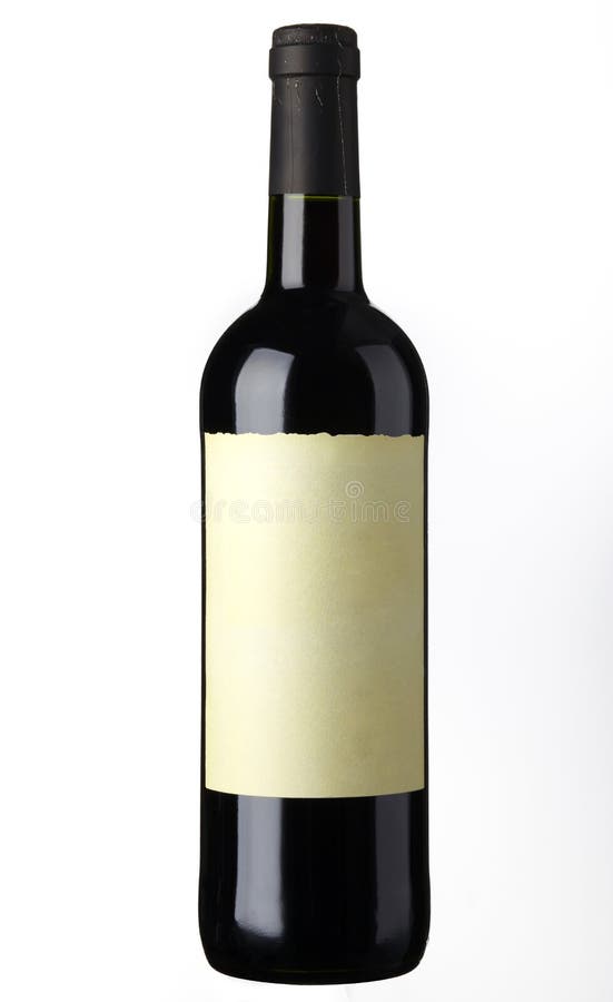 Red wine bottle shot stock image. Image of elegant, closed 26395971