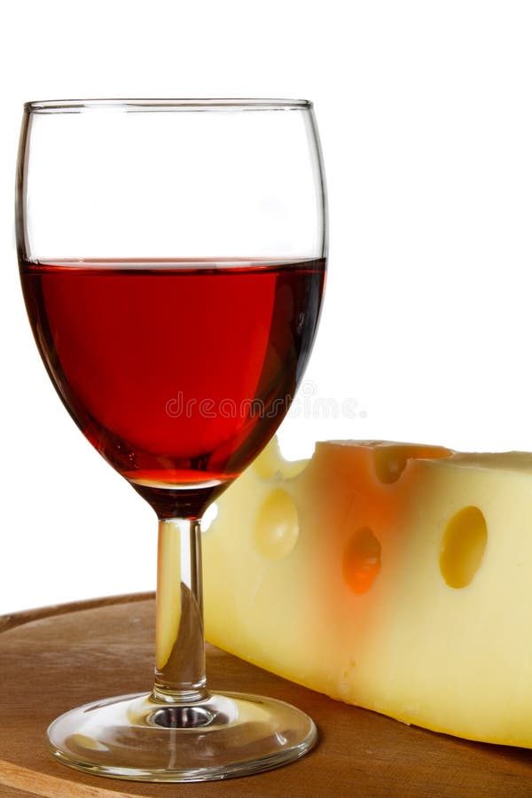 Red wine and cheese