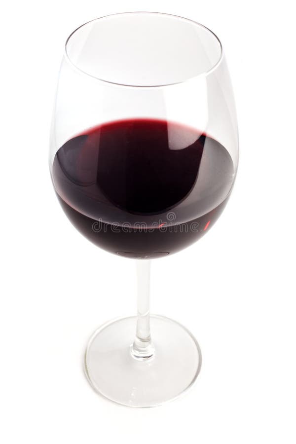Red wine filled glass stock image. Image of alcohol, glass 17091659
