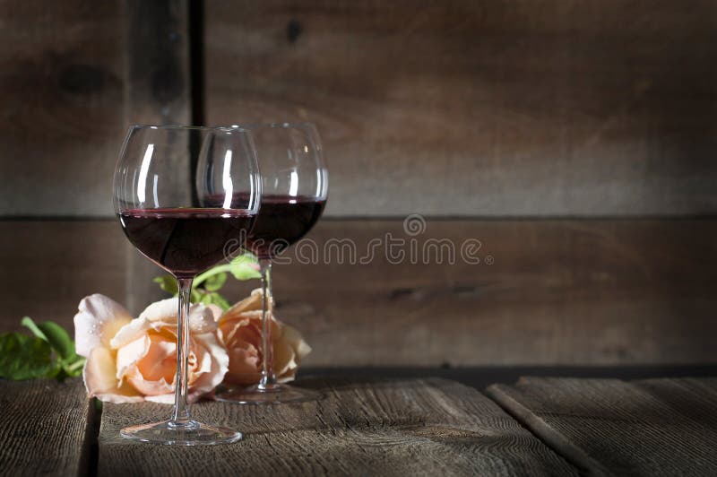 Red Wine in Glasses 2 royalty free stock image Red Wine in Glasses 2 royalty free stock image
