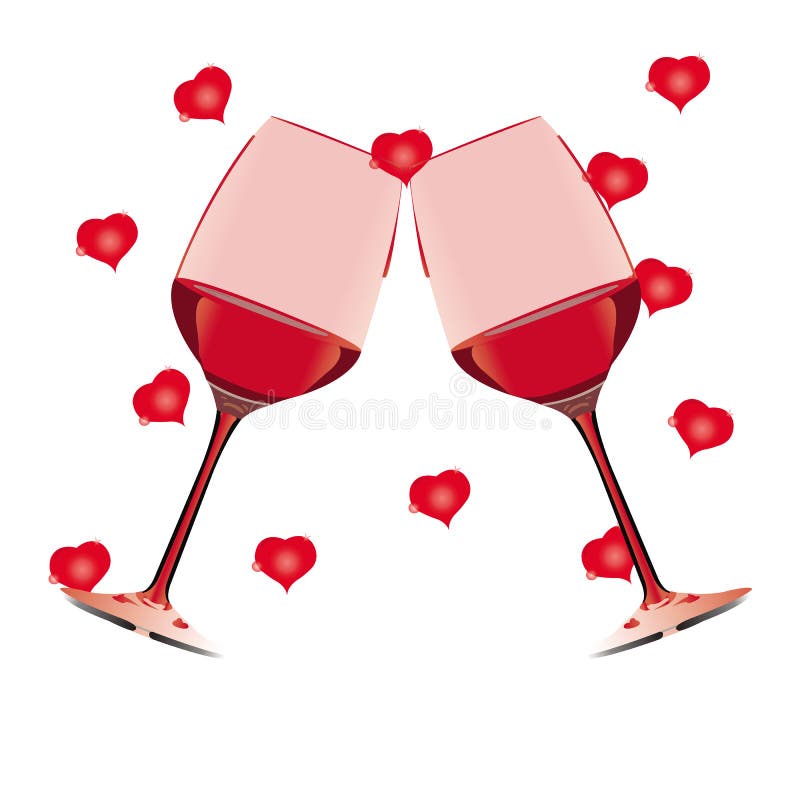 Red wine and love background stock photos