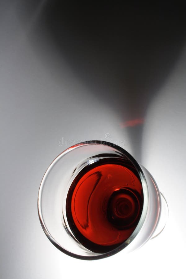 Red Wine With Shadow